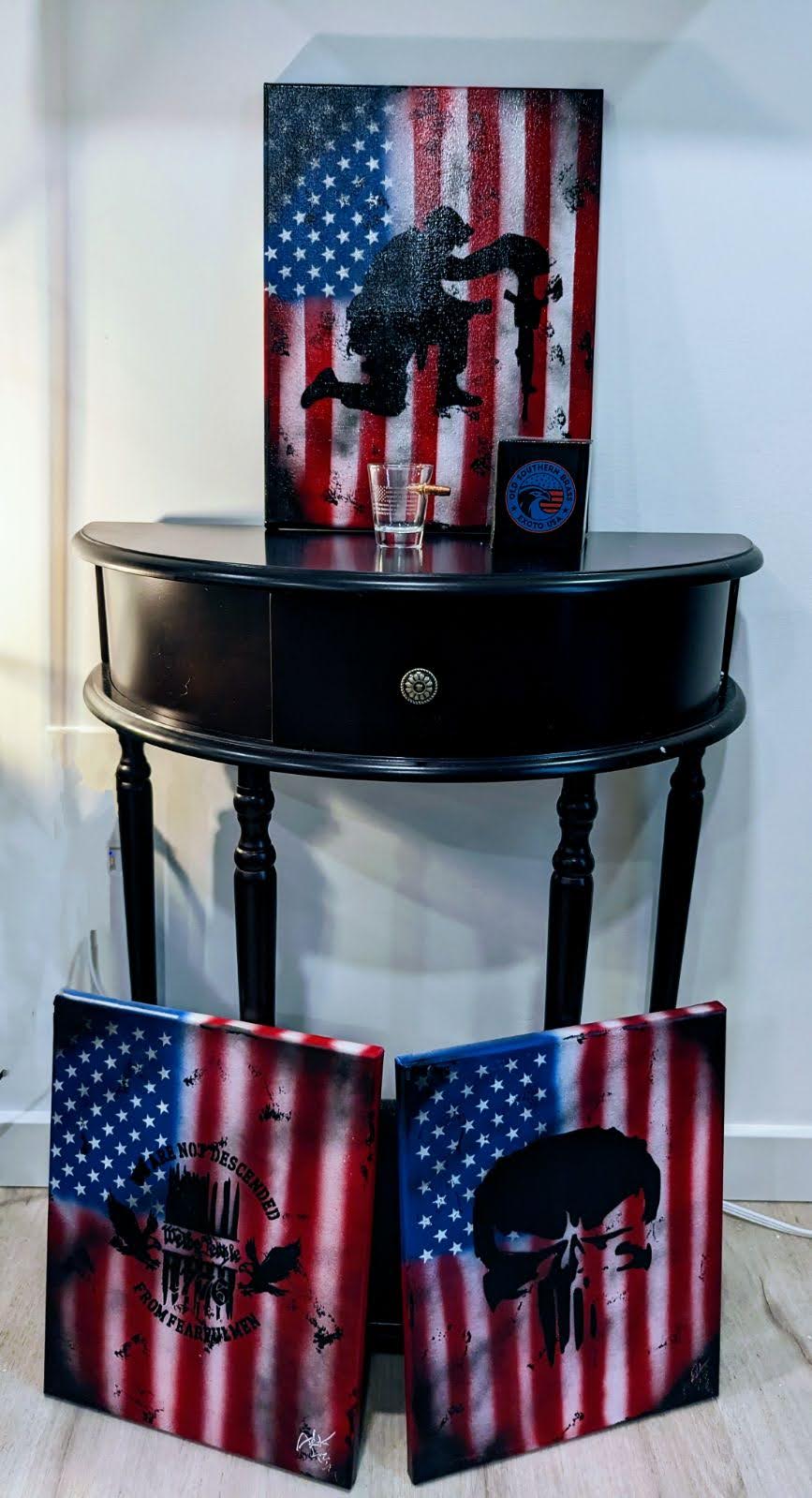 AC Designs Local Art AC Design Spray Art