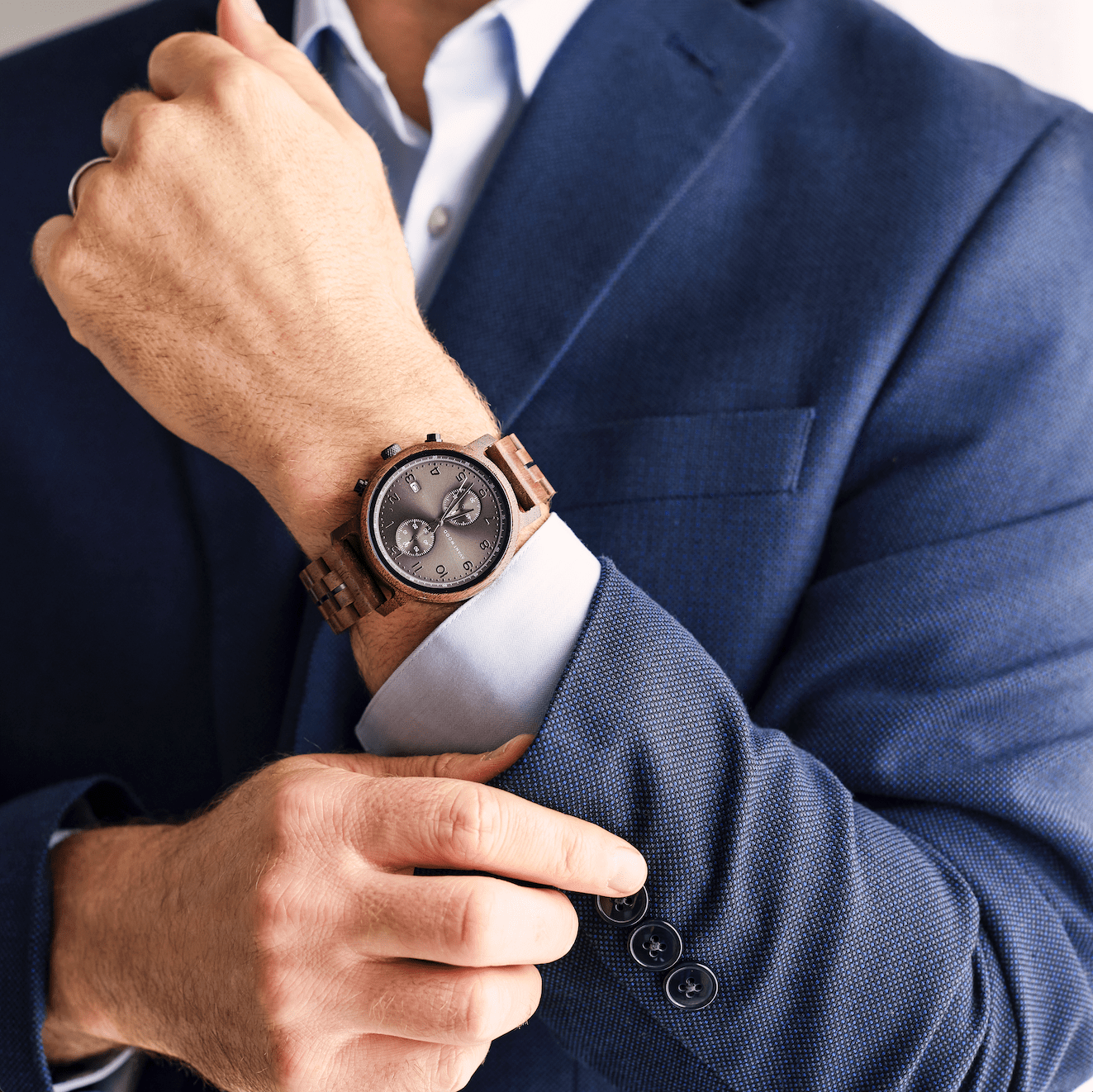 AvantWood AvantWood - Voyager - Black Slate - Men's Watch