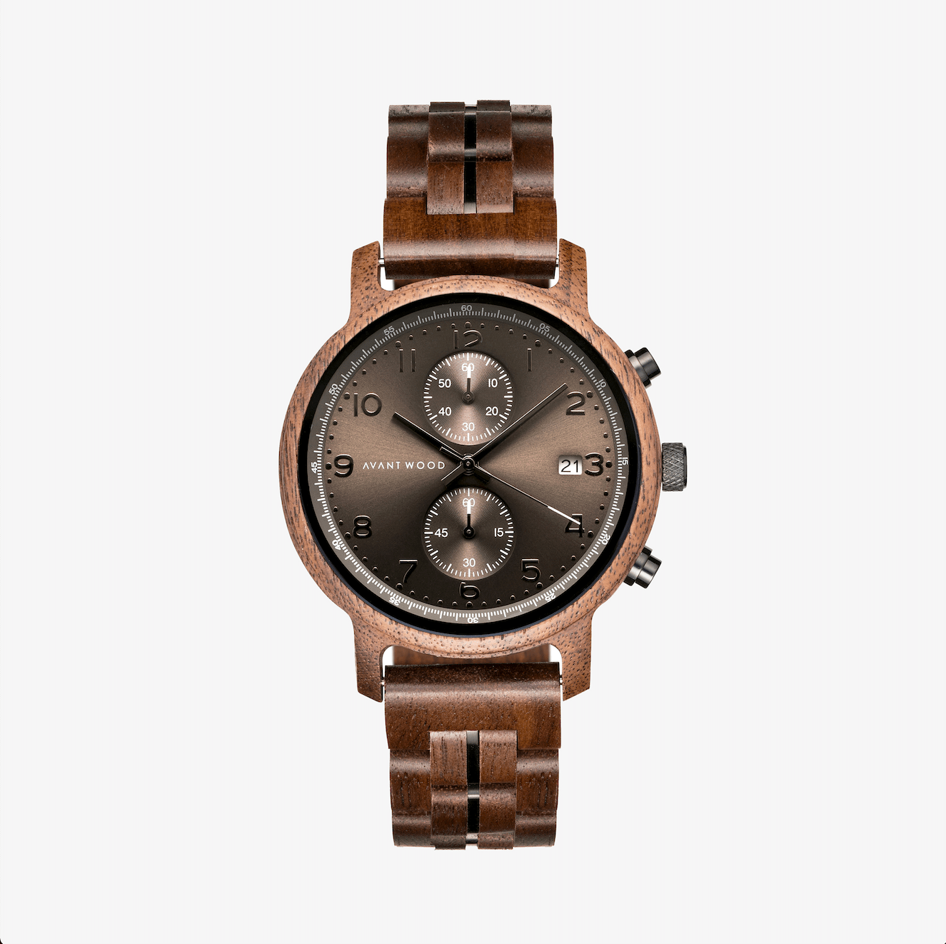 AvantWood AvantWood - Voyager - Black Slate - Men's Watch