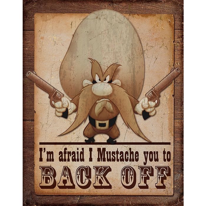 BLUE RIDGE Tin Sign Yosemite Sam Tin Sign