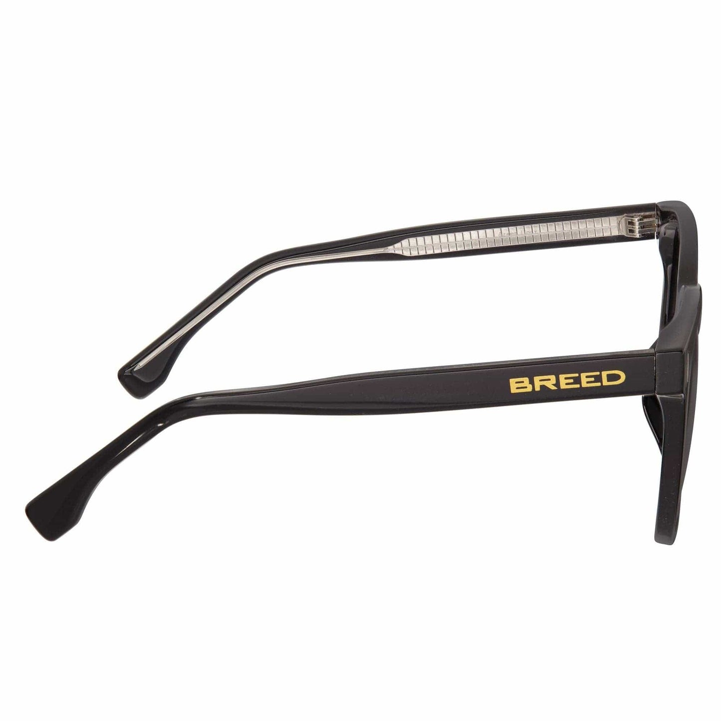 Breed Breed - Breed Linux TR90 Polarized Wayfarer Sunglasses: Black/Blue