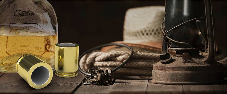 CALIBER GOURMET / CAMPCO CALIBER GOURMET / CAMPCO - 50 Caliber Shot Glasses, Set of 2