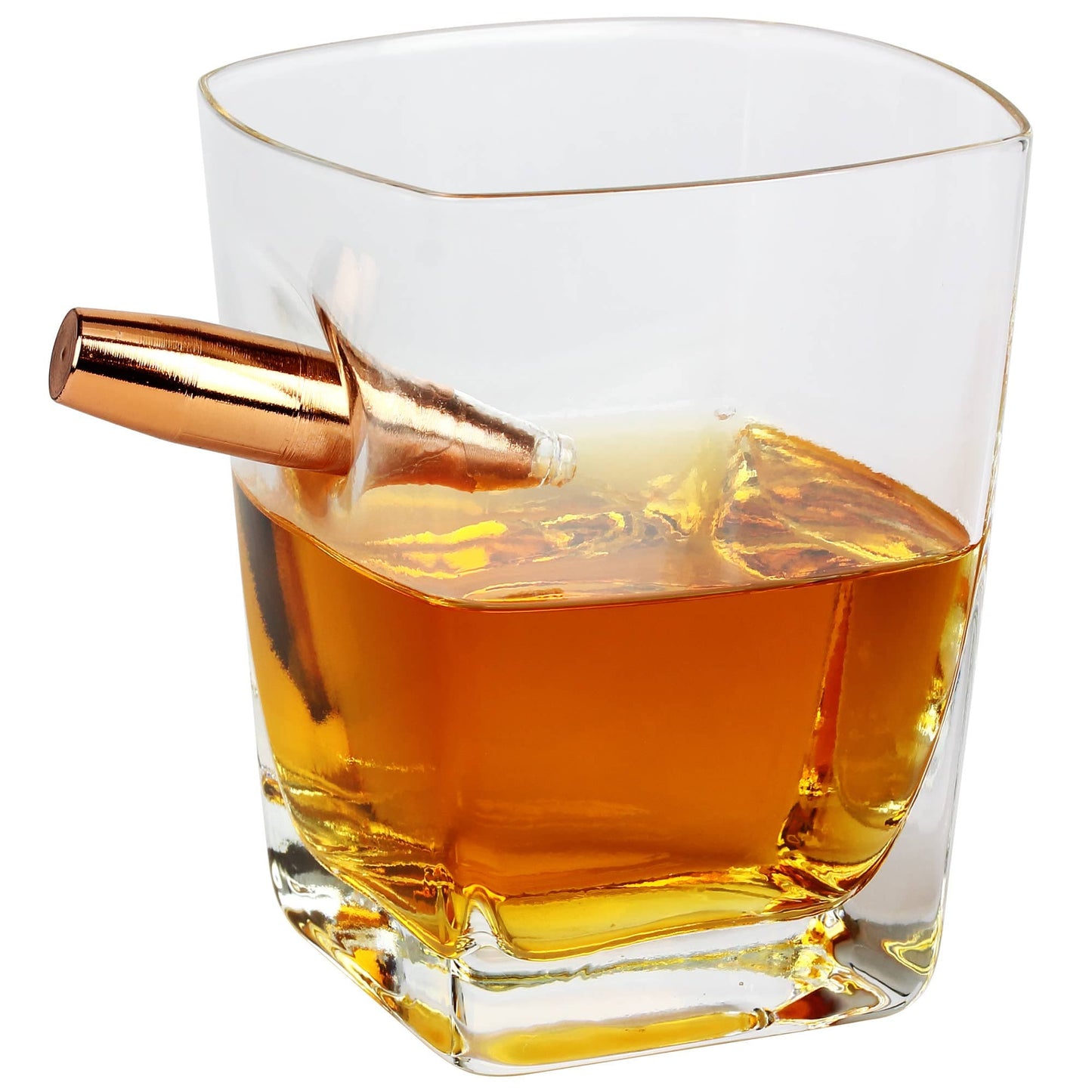 CALIBER GOURMET / CAMPCO CALIBER GOURMET / CAMPCO - Last Man Standing Whiskey Glass w/ Bullet