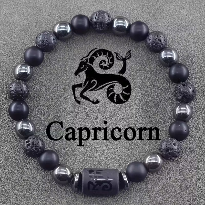 Zodiac Hematite Bracelet