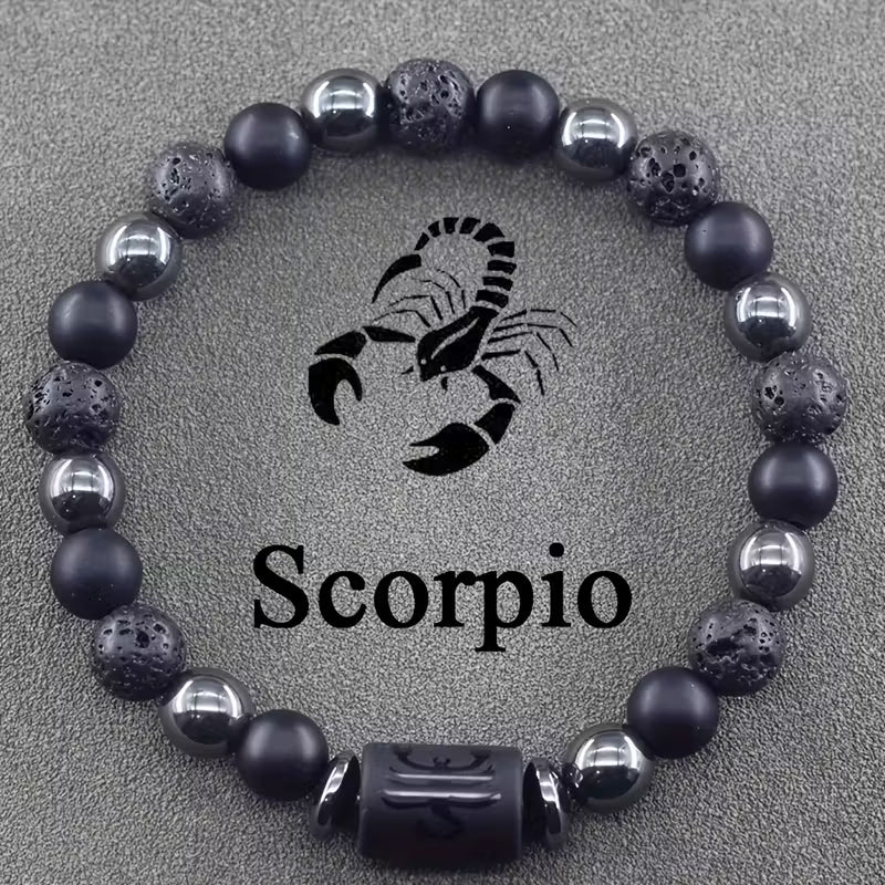Zodiac Hematite Bracelet