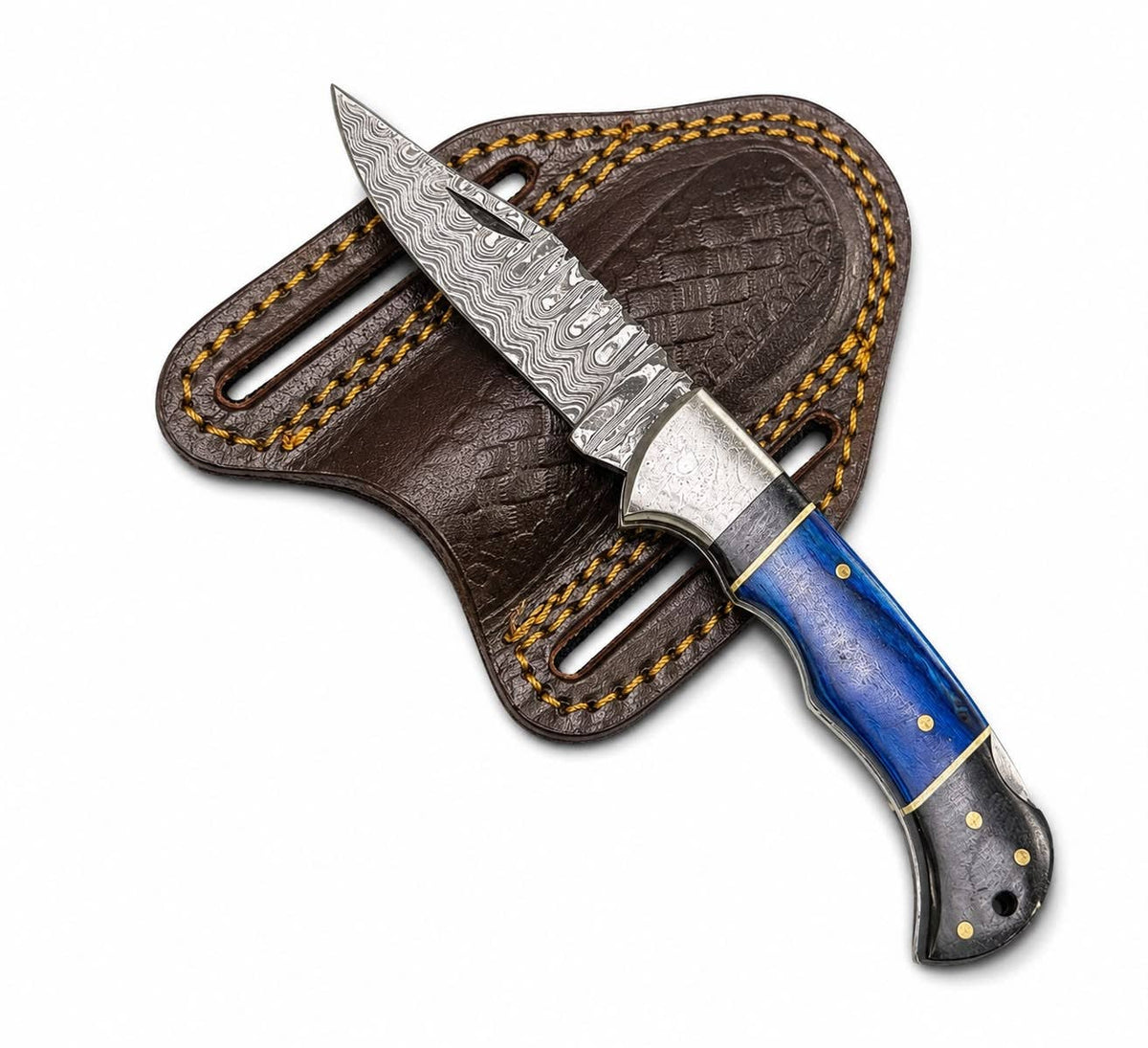 Titan International - Titan Skyforge Damascus Folding Knife TFT-113