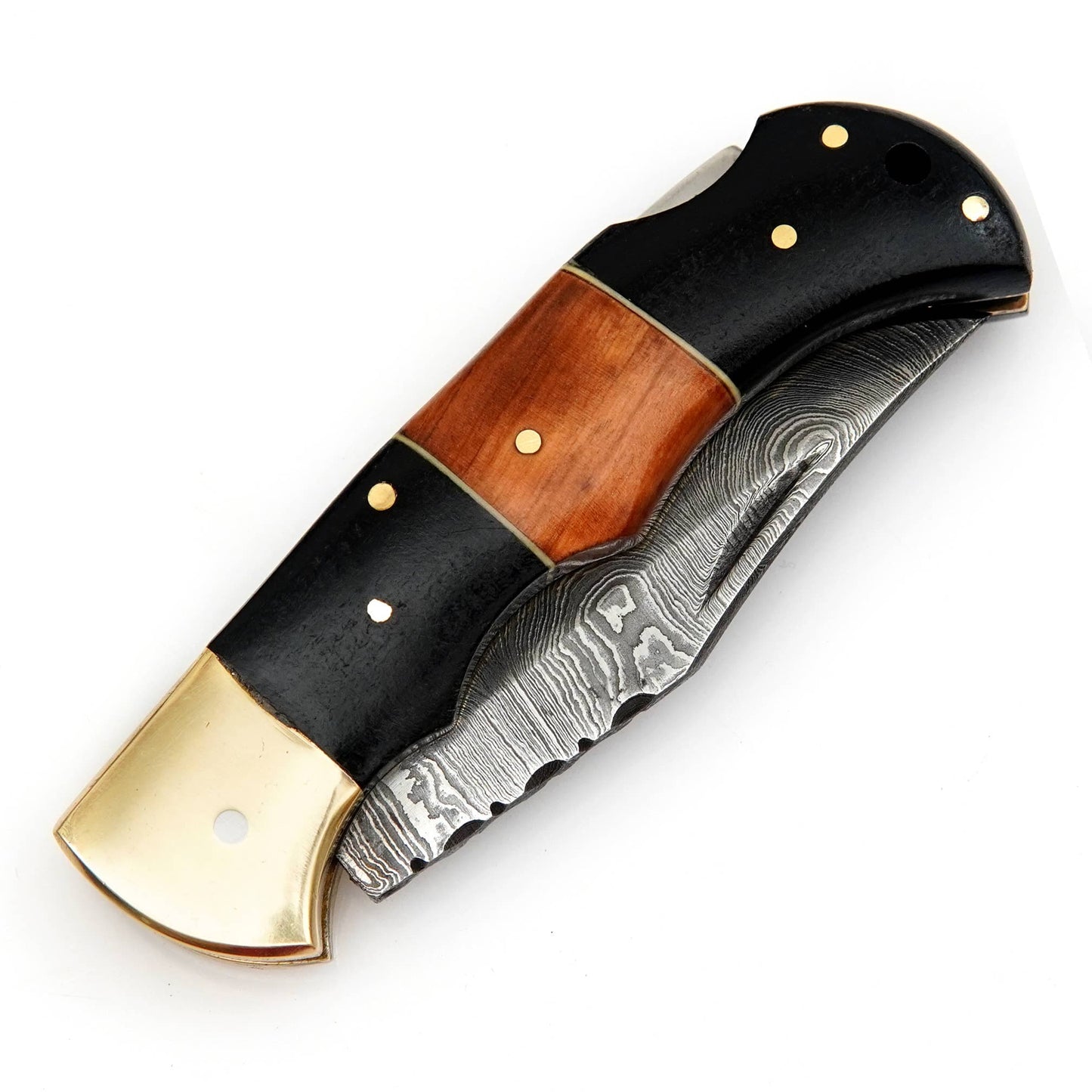 Deer Edge Deer Edge - Custom made pocket knife with premium quality leather case