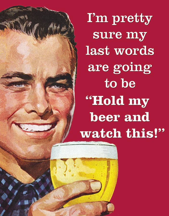 Desperate Enterprises Desperate Enterprises - My Last Words Tin Sign