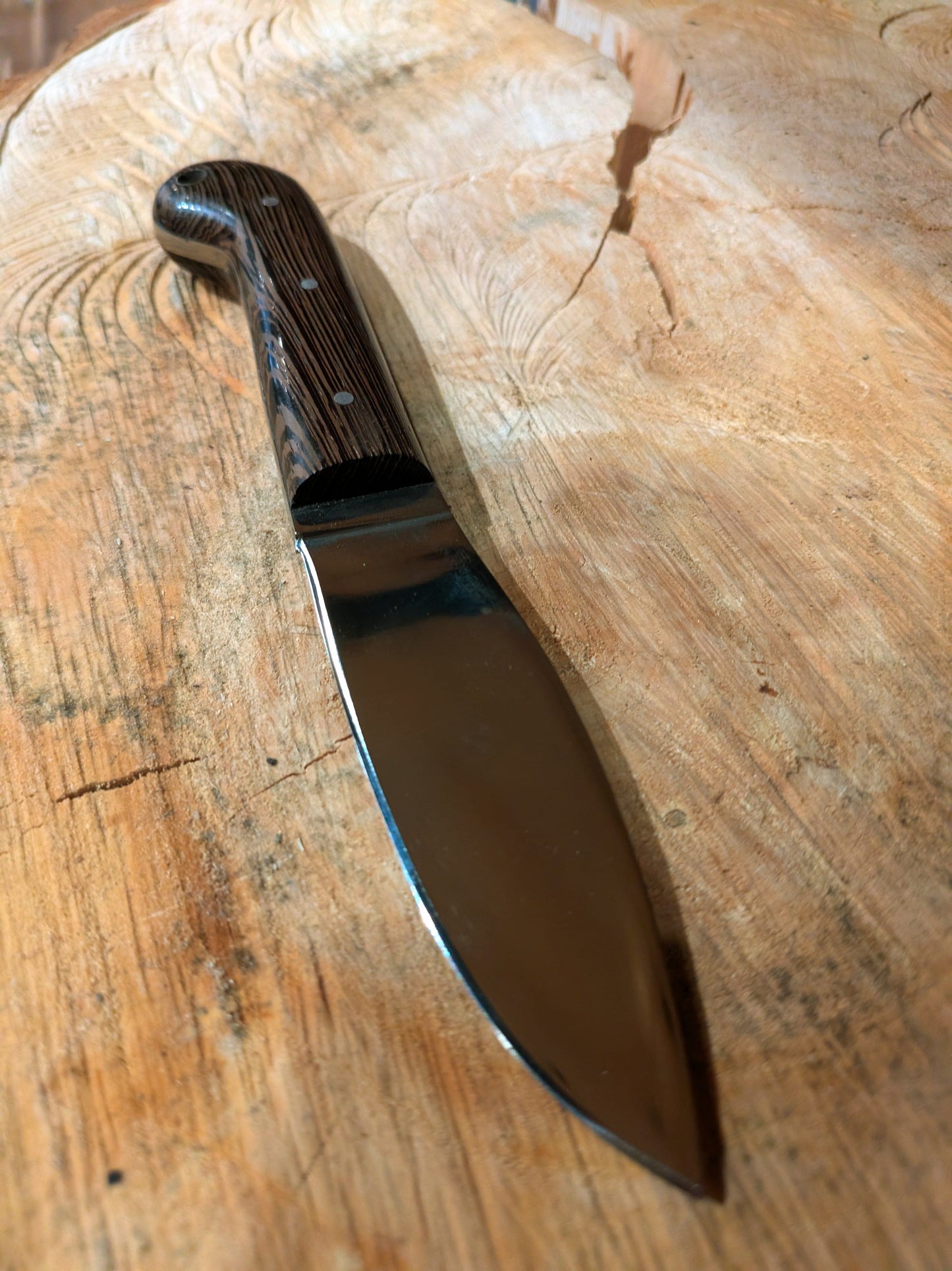 El Matador Knives Knife Dark Grain Wood Fuego Knife