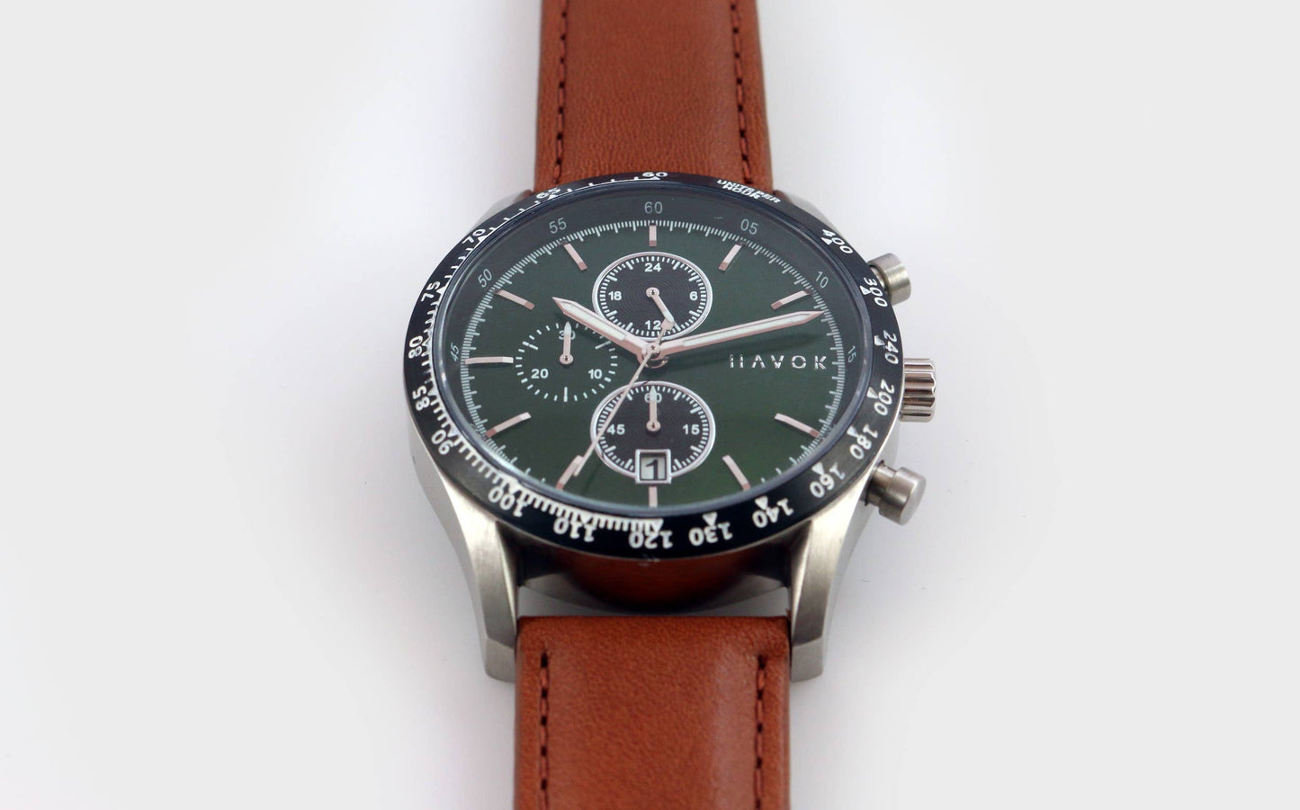 Elliot Havok Elliot Havok - British Green Racer Chronograph - 42mm