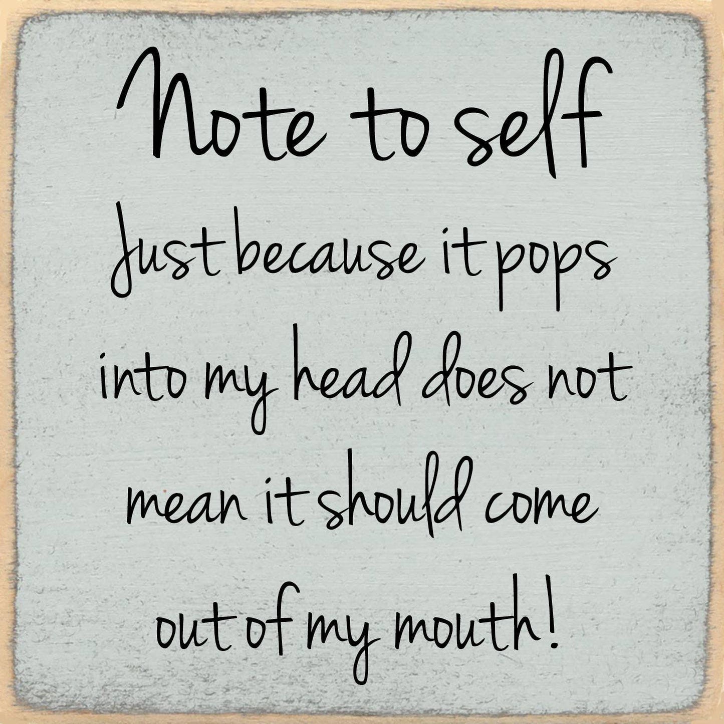 Gar Wholesale Inc. Gar Wholesale Inc. - 5X5-214 Note To Self