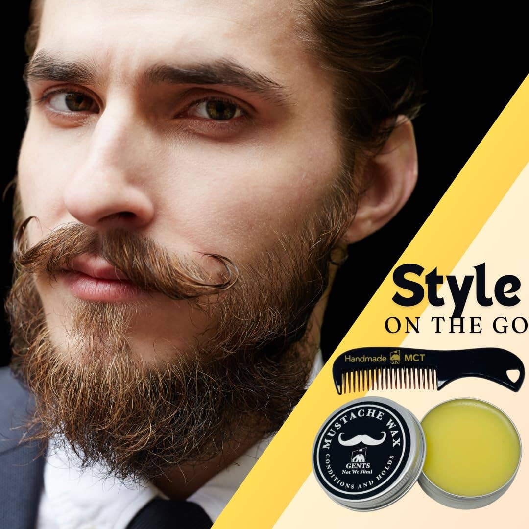 GBS GBS - GENTS MUSTACHE WAX 30 ML (1 unit)