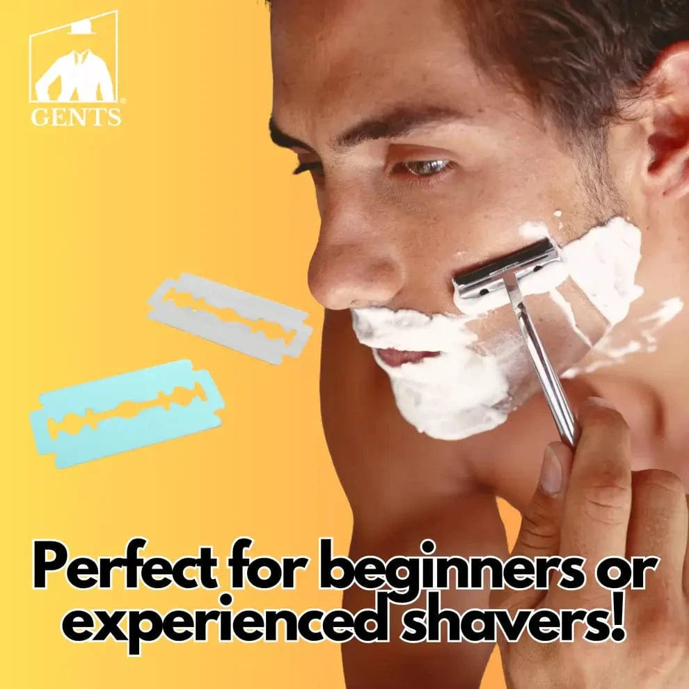 GENTS FINE GROOMING PRODUCTS GENTS FINE GROOMING PRODUCTS - 100 Pack Gents Double Edge Razor blades