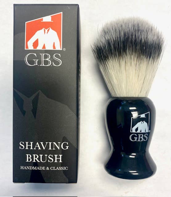 GENTS FINE GROOMING PRODUCTS GENTS FINE GROOMING PRODUCTS - GBS Shaving Brush Synthetic Overall height 4" Knot size 20mm