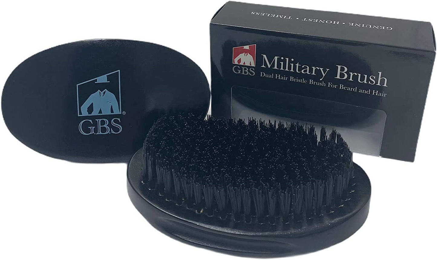 GENTS FINE GROOMING PRODUCTS GENTS FINE GROOMING PRODUCTS - GENTS FGP Military Hair Brush Dual Head and Beard Brush