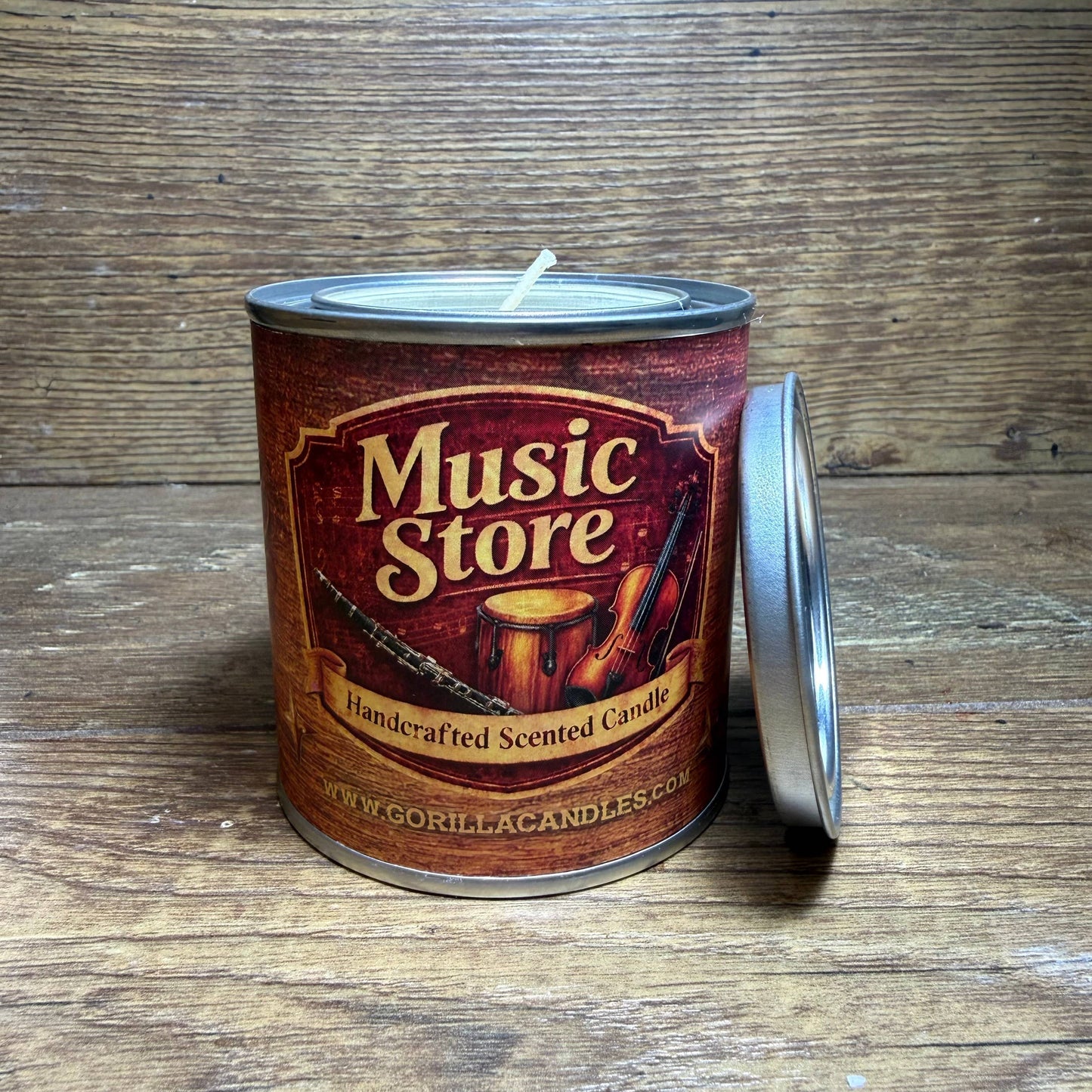 Gorilla Candles Gorilla Candles - Music Store Scented Candle