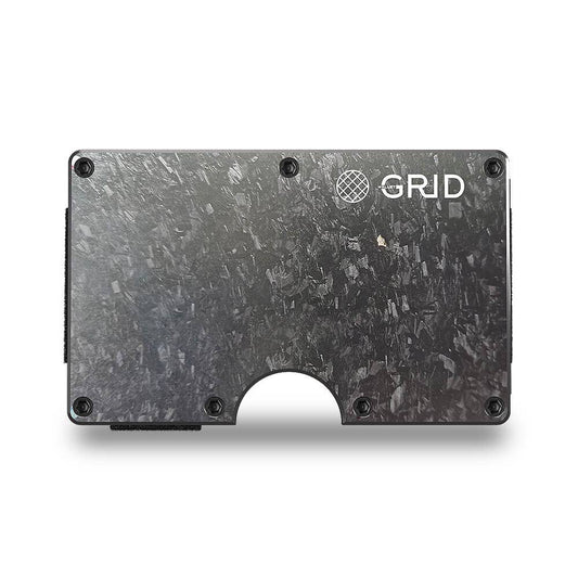 GRID Wallet GRID Wallet - Grid Wallet // Forged Carbon: Carbon / Carbon / 3.38"L x 2.12"W x 0.23"H