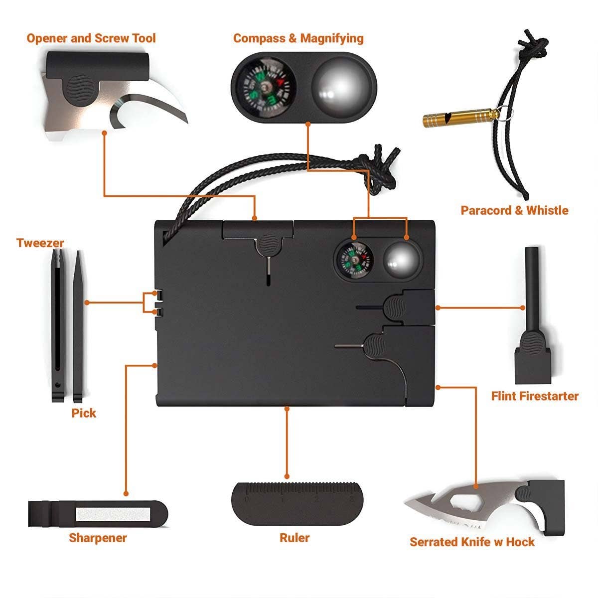 Mad Man Mad Man - Survival Tool: Black