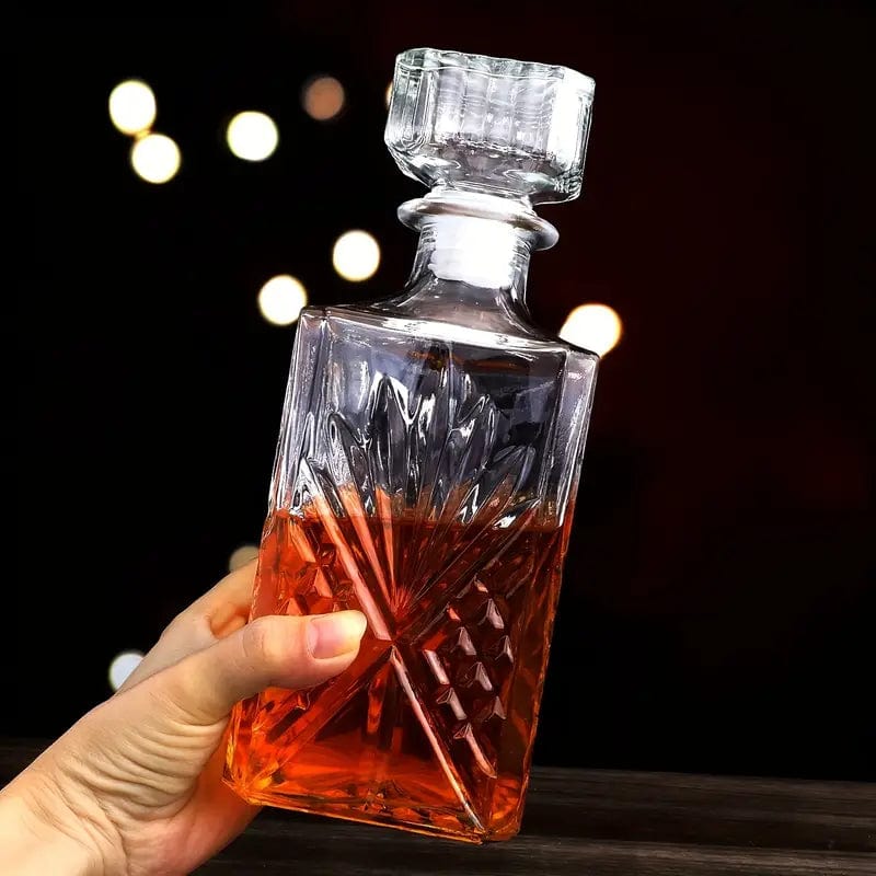 Man Up Barware Set Whiskey Decanter Set - 5pc