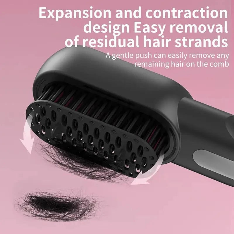 Man Up Beard Brush Portable Heated Beard/Hair Brush