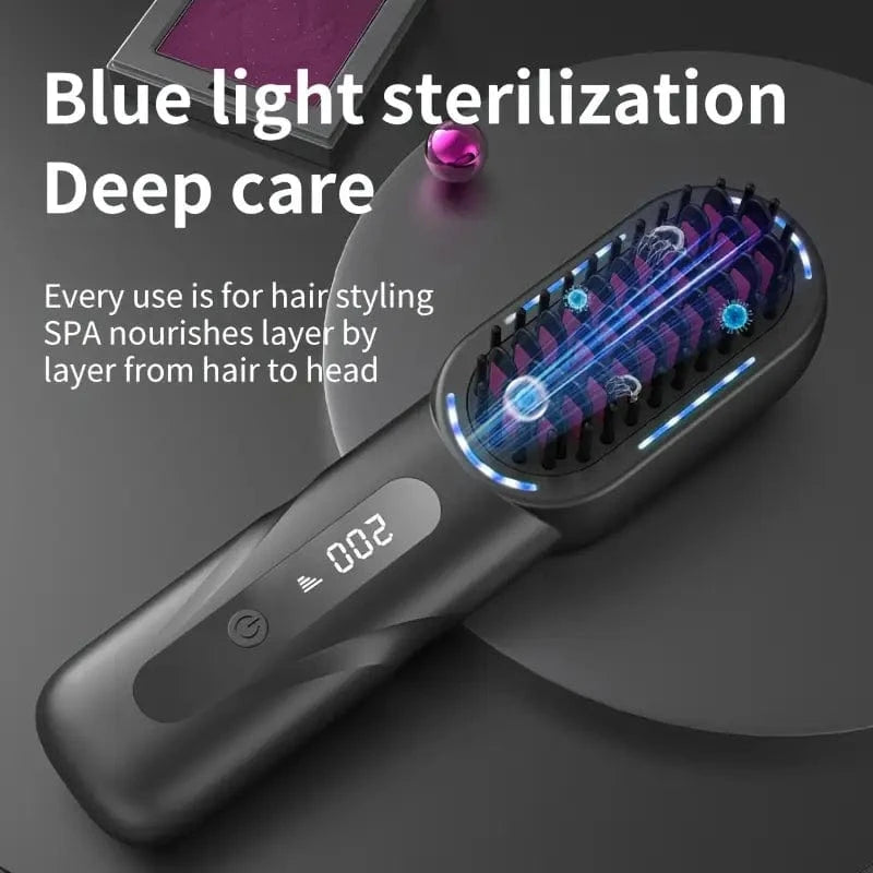 Man Up Beard Brush Portable Heated Beard/Hair Brush