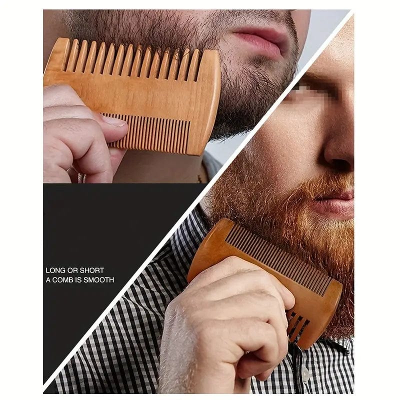 Man Up Beard Comb Double Sided Beard Comb