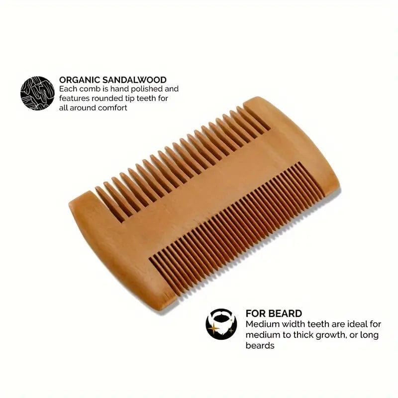 Man Up Beard Comb Double Sided Beard Comb
