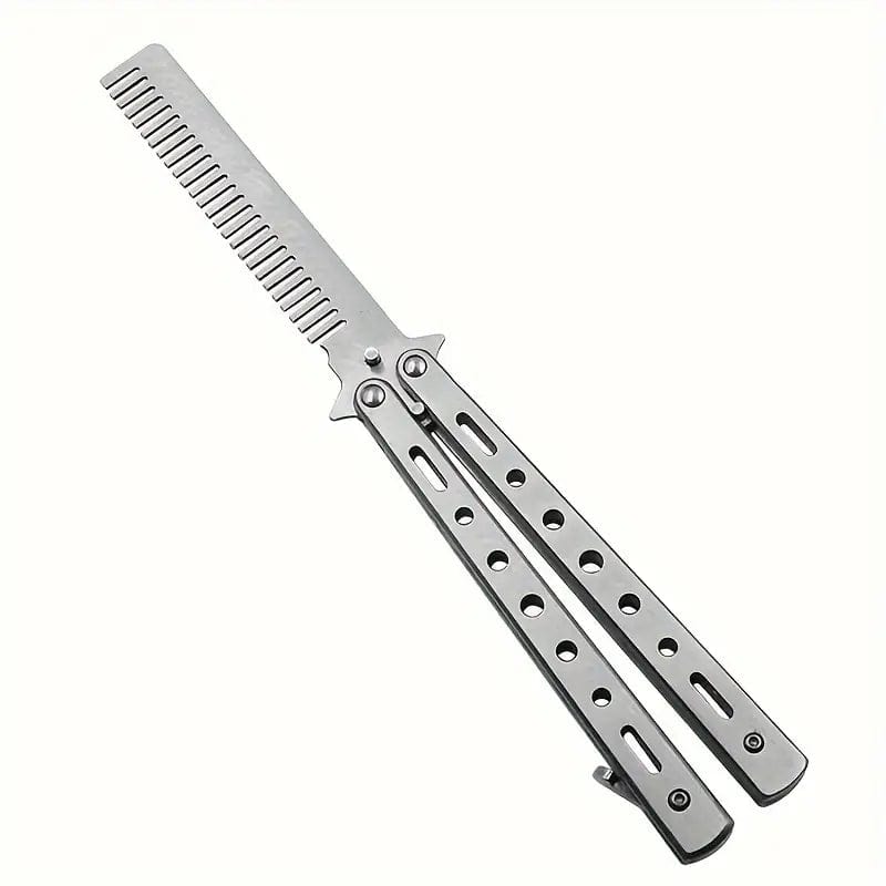 Man Up Beard Comb Folding Butterfly Style Beard Comb