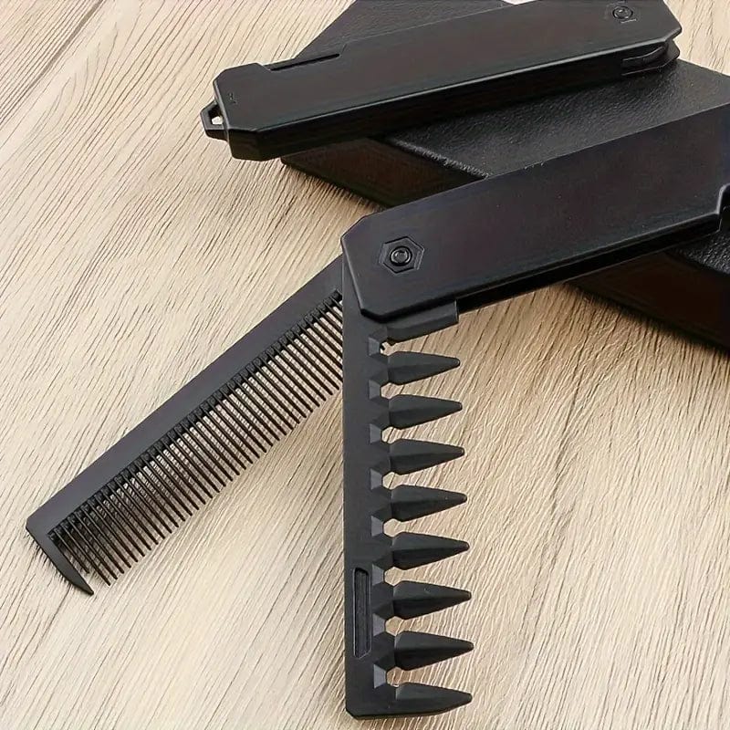Man Up Beard Comb Travel Beard Comb Duo