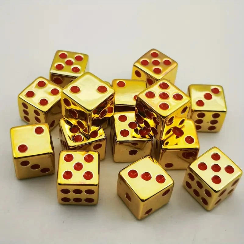 Man Up Dice Gold Dice - 5Pc. Set