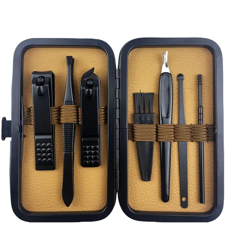 Man Up Manicure Kit Sheep Brown 7 Pc. Manicure Set