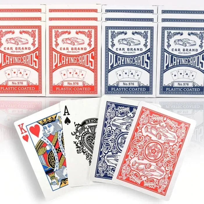 Man Up Playing Cards Playing Cards - Red/Blue