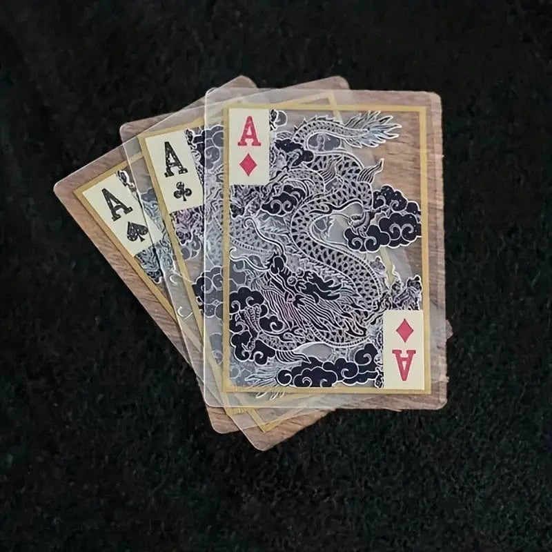 Man Up Playing Cards Transparent Waterproof Cards