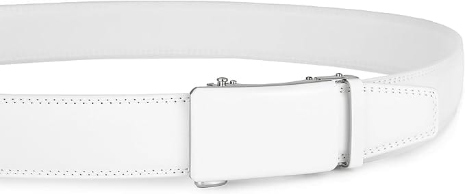 Man Up Ratchet Belt White on White - Ratchet Belt