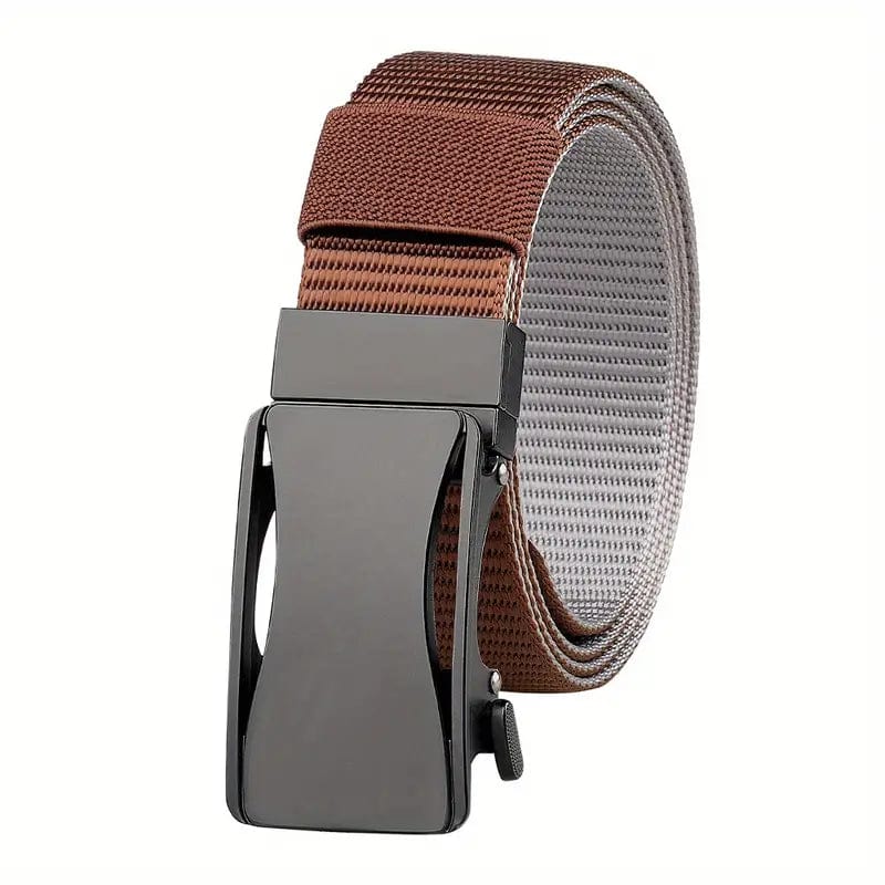 Man Up Reversable Belt Coffee/Grey Reversable Ratchet Duo Belt
