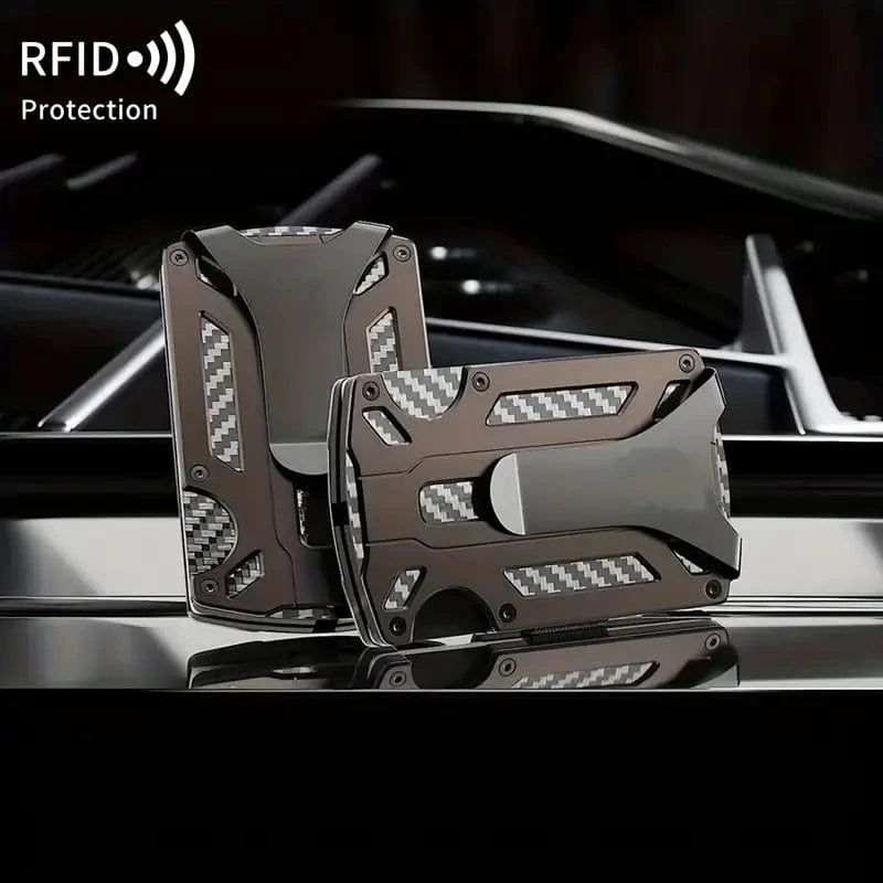 Man Up RFID Wallet RFID-Blocking Wallet (Coffee)