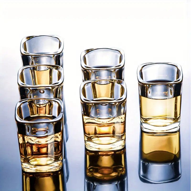 Man Up Shot Glasses Heavy Square Shot Glass