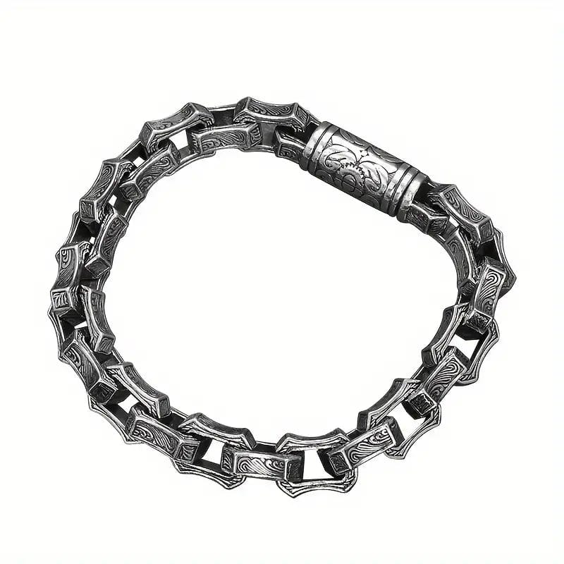 Man Up Stainless Steel Bracelet Hip Hop Bracelet
