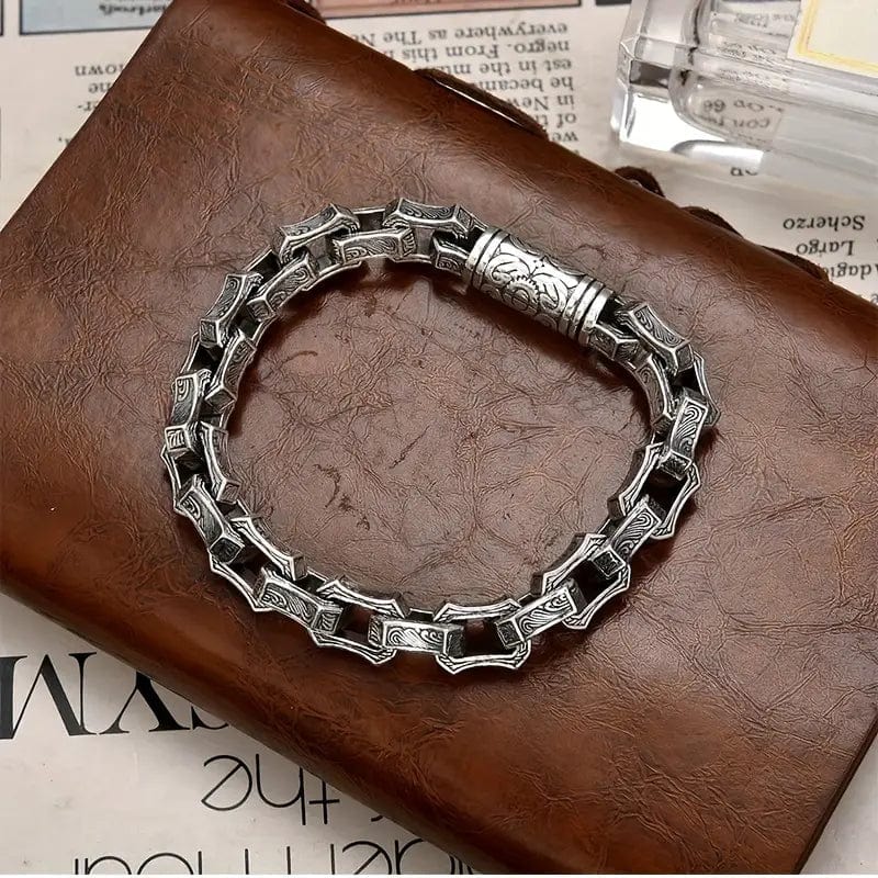 Man Up Stainless Steel Bracelet Hip Hop Bracelet