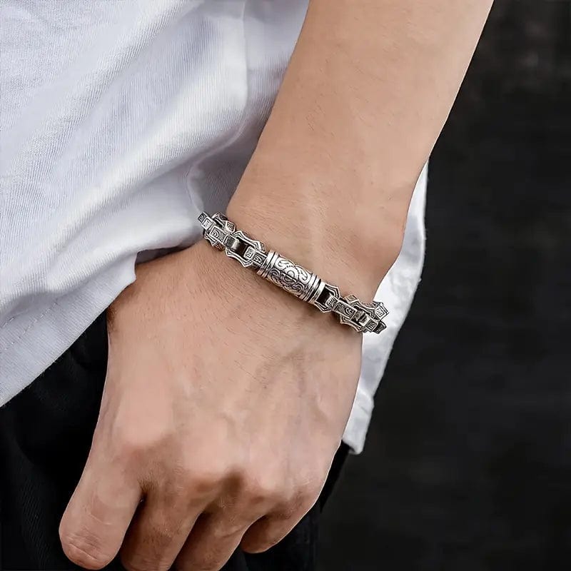 Man Up Stainless Steel Bracelet Hip Hop Bracelet