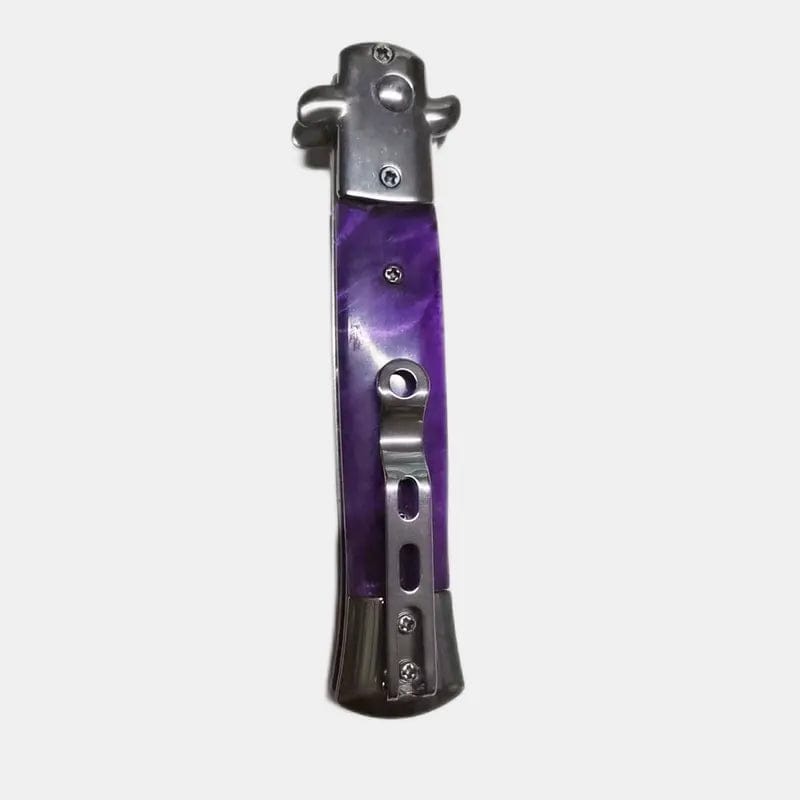 Man Up Switchblade Comb Purple Switch Blade Comb