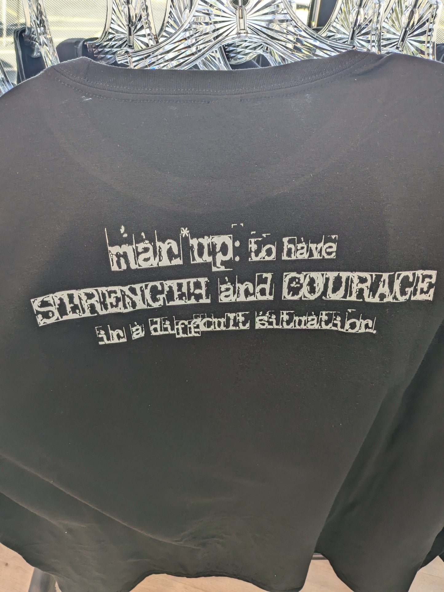 Man Up T-shirt Man Up T-Shirt (Definition)