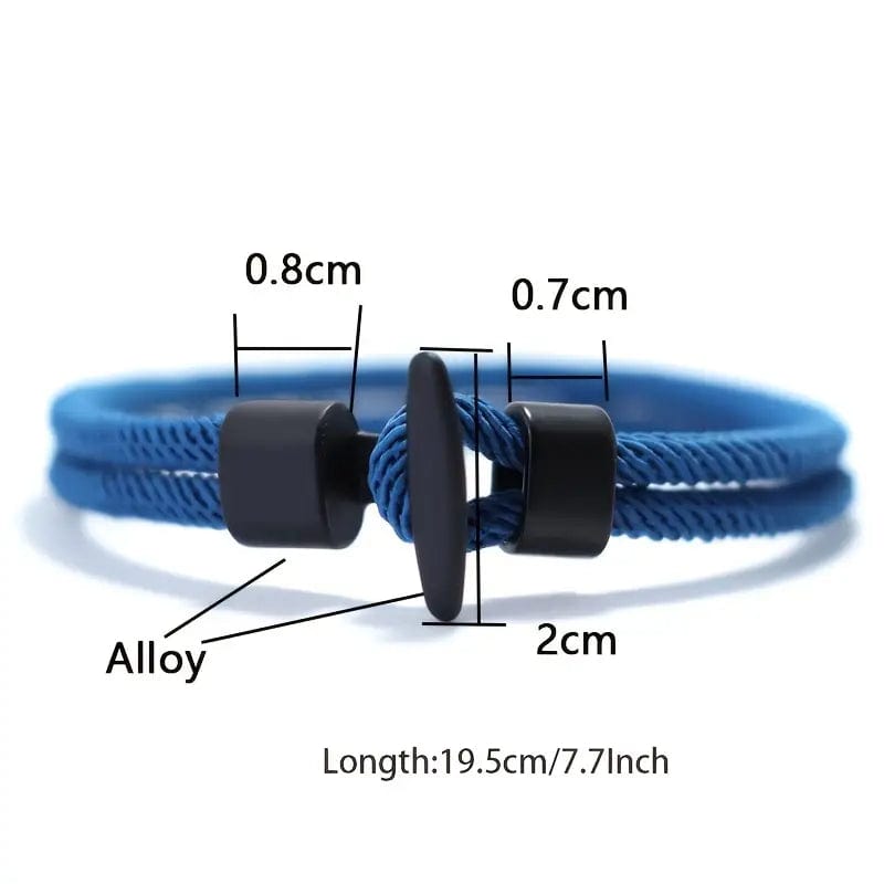 Man Up Tactical Bracelet Milan Rope Design Bracelet - Asst. Colors