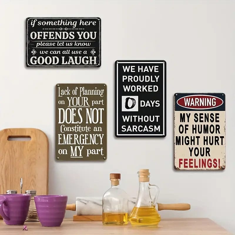 Man Up Tin Sign Tin Signs - 2