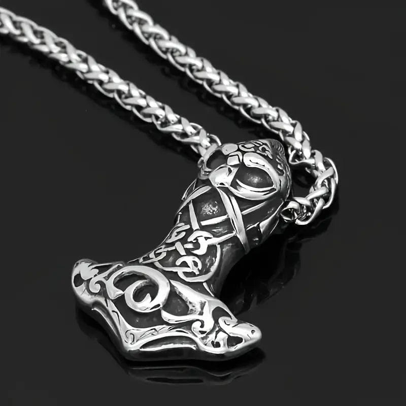 Man Up Viking Necklace Odin Pendant Necklace