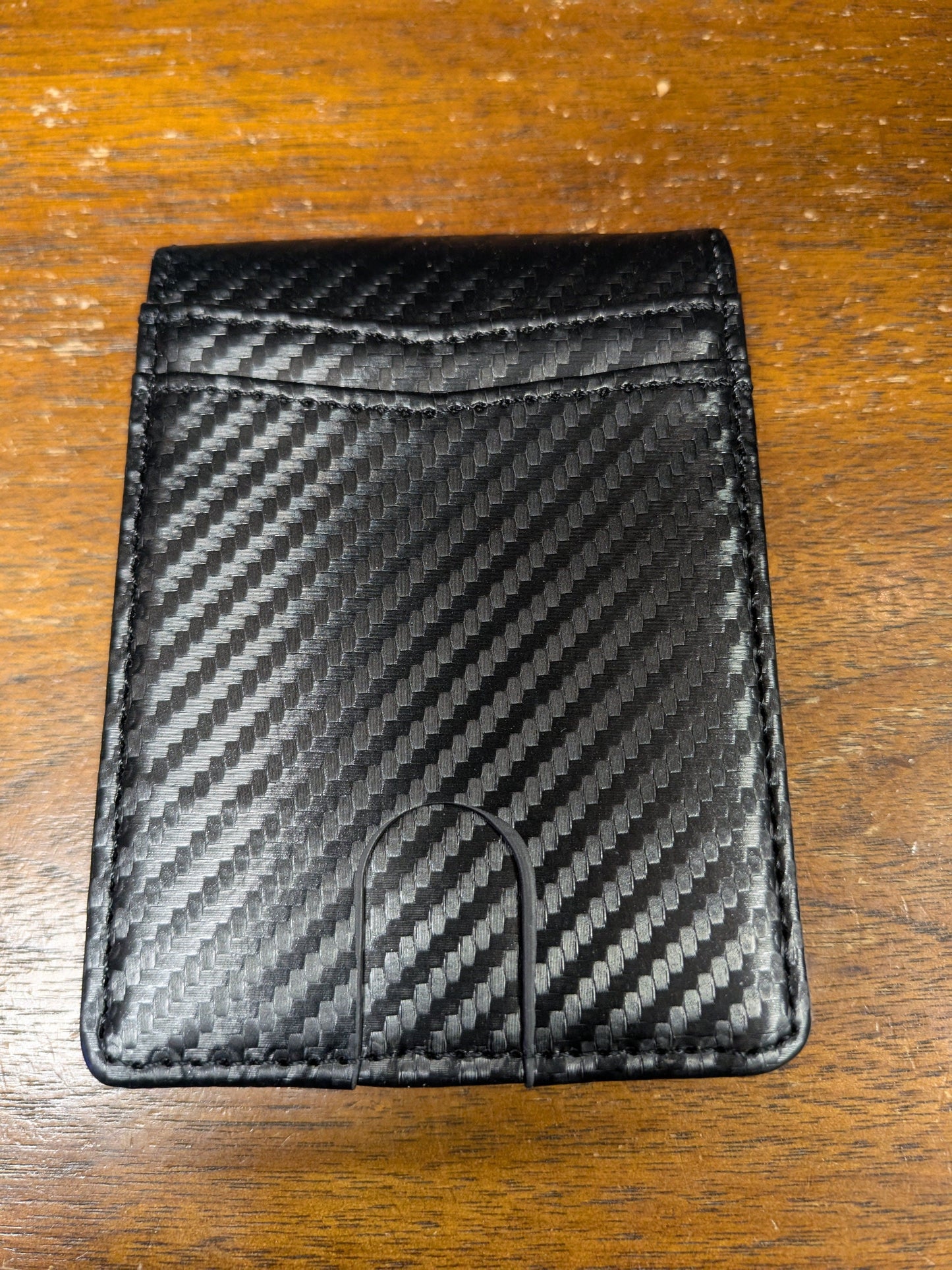 Man Up Wallet Carbon Fiber Wallet - Inside Clip
