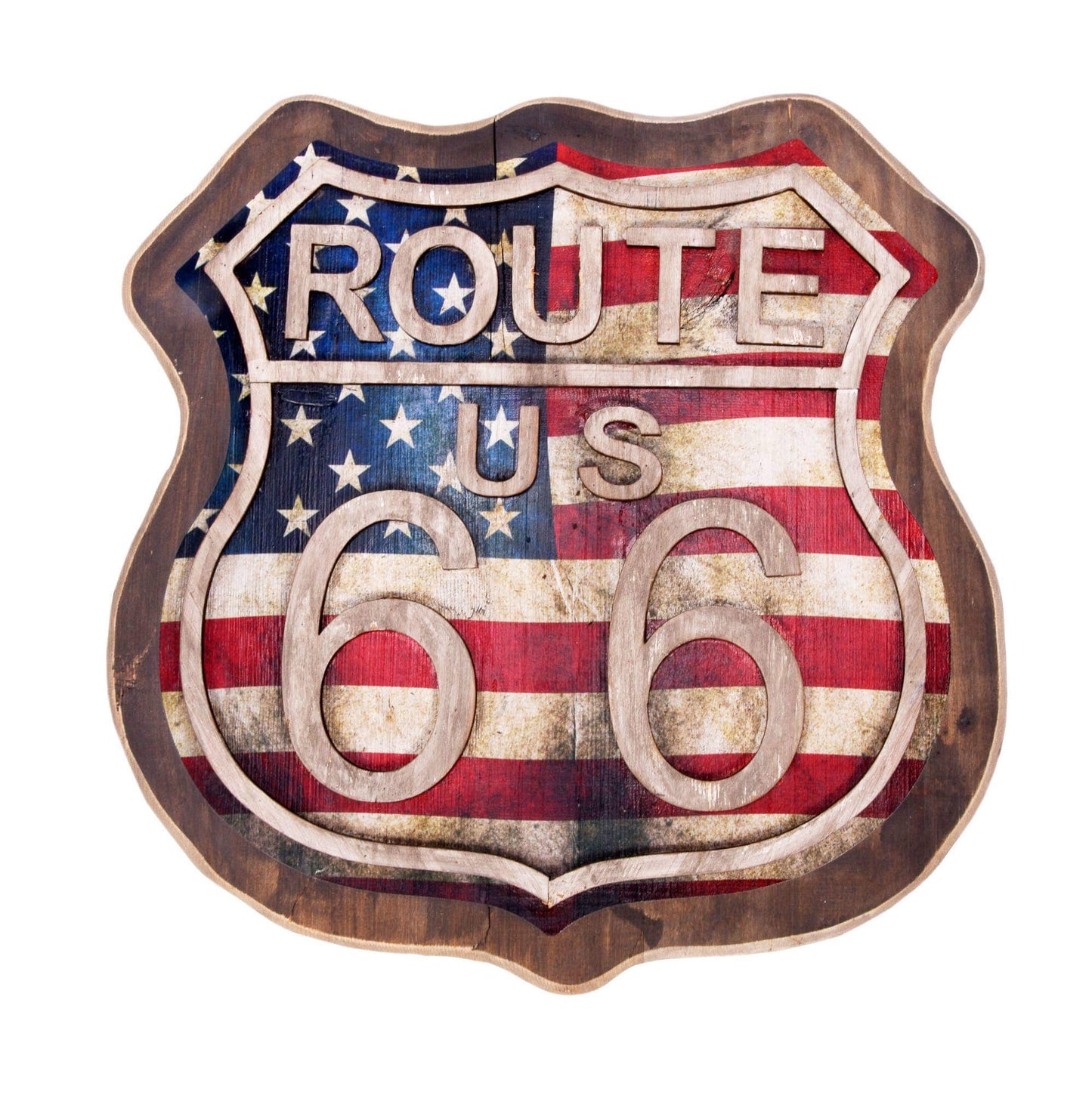 Pawnee Bill’s Pawnee Bill’s - Route 66 Wall Plaques: Style 3