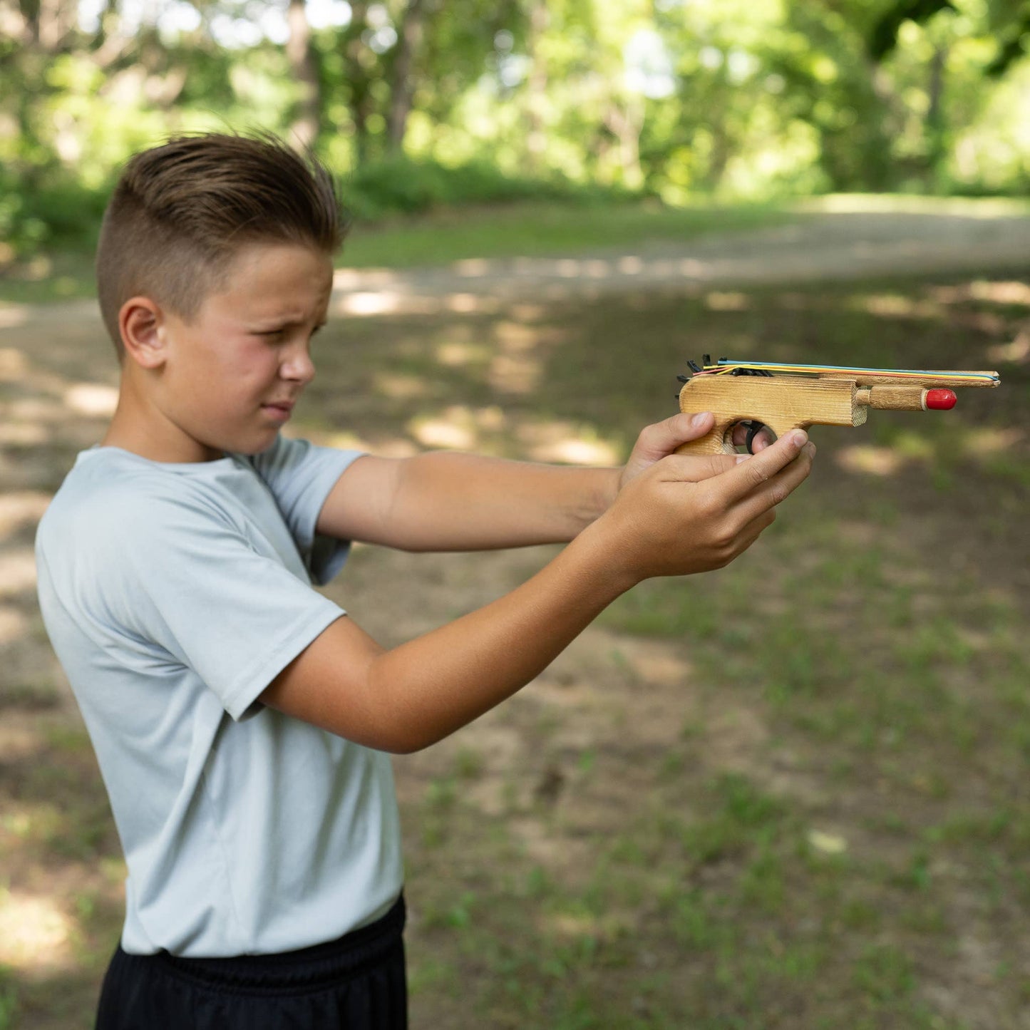 Pawnee Bill’s Pawnee Bill’s - Wooden Rubber Band Pistol