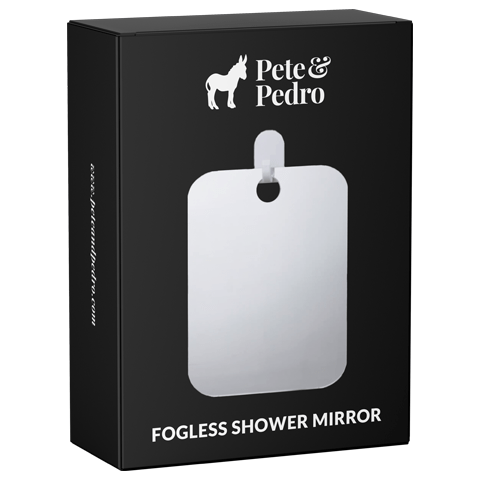 Pete & Pedro Fogless Mirror Pete & Pedro - Fogless Shower Mirror