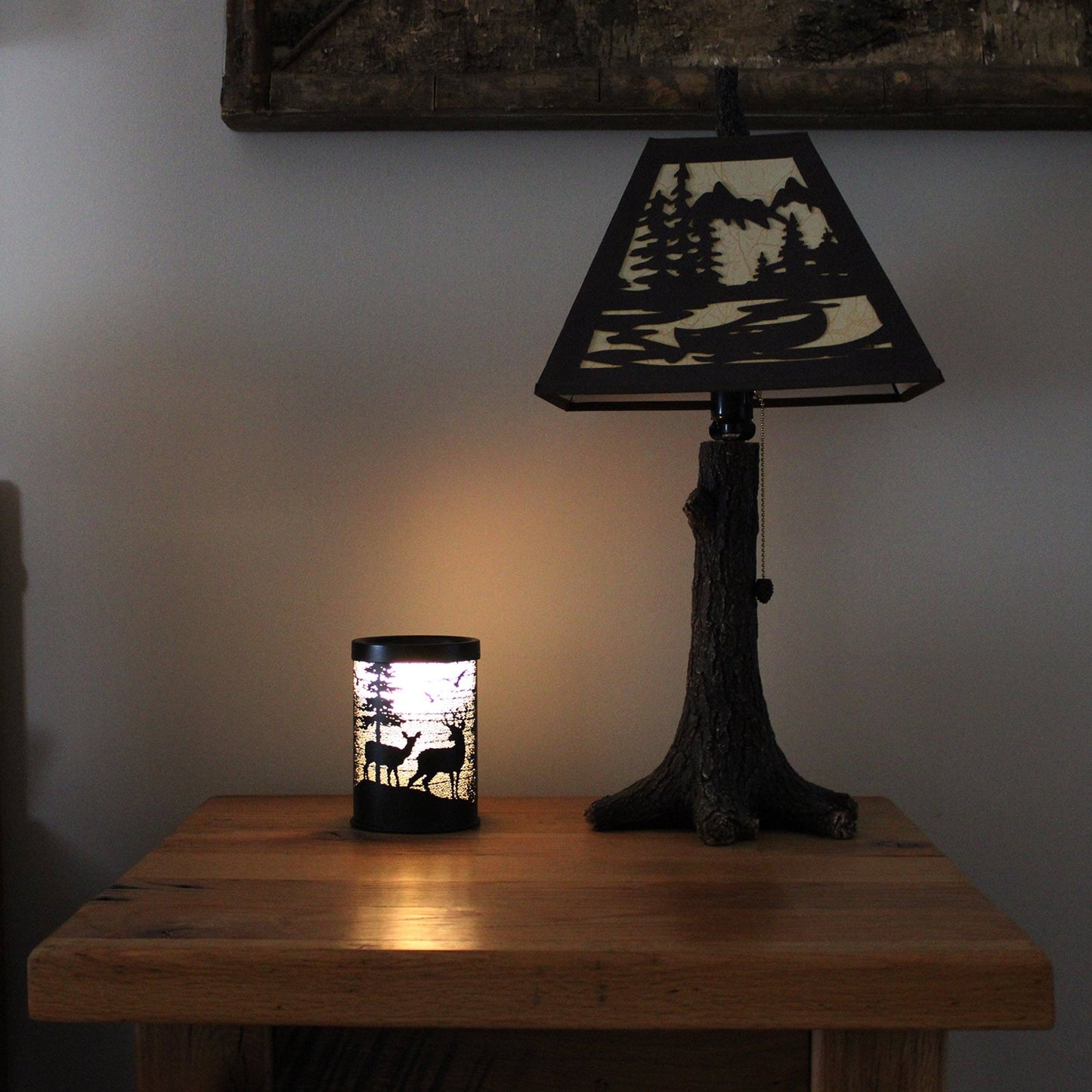 Rivers Edge Products Rivers Edge Products - Candle Warmer-Deer Silhouette